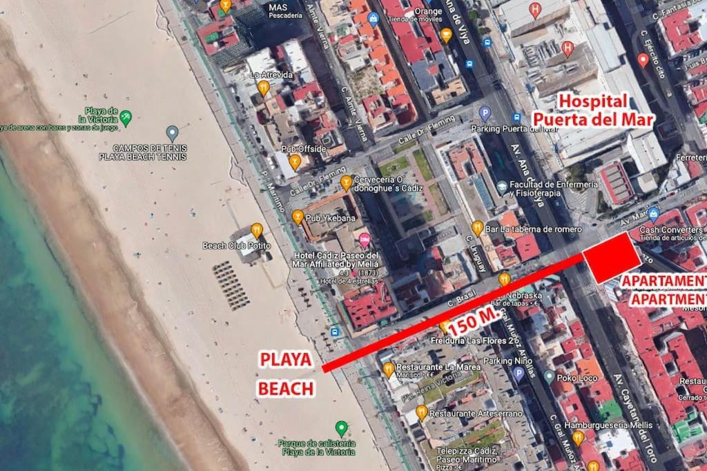 Apartamento Puerta Del Mar Cádiz Exterior foto